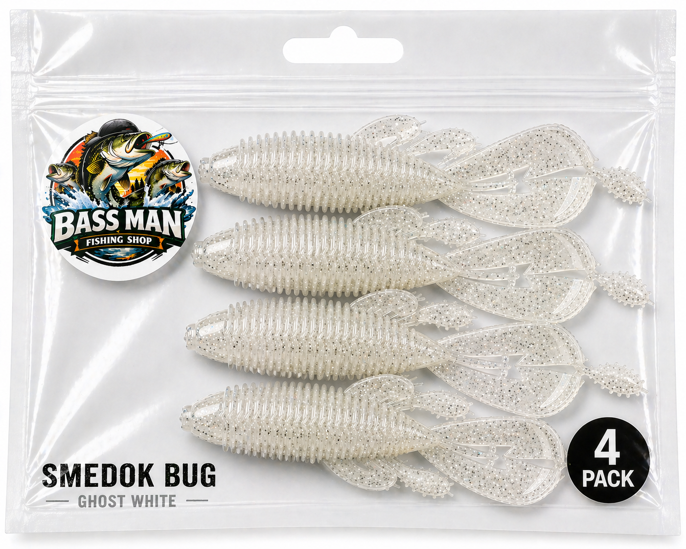 The bandito bug (Ghost white)